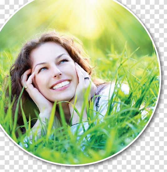 Hormone replacement therapy Dentistry Woman, glowing halo transparent background PNG clipart