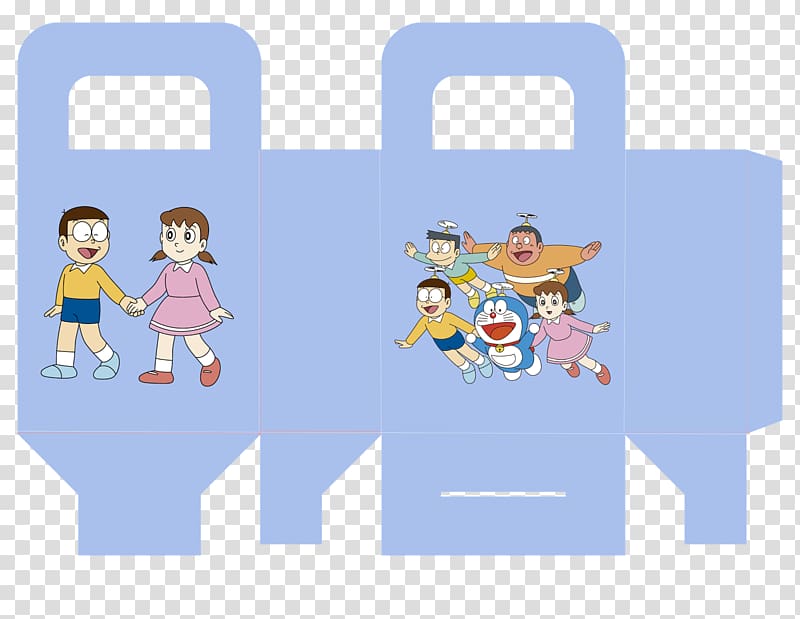 Box Birthday , doraemon transparent background PNG clipart