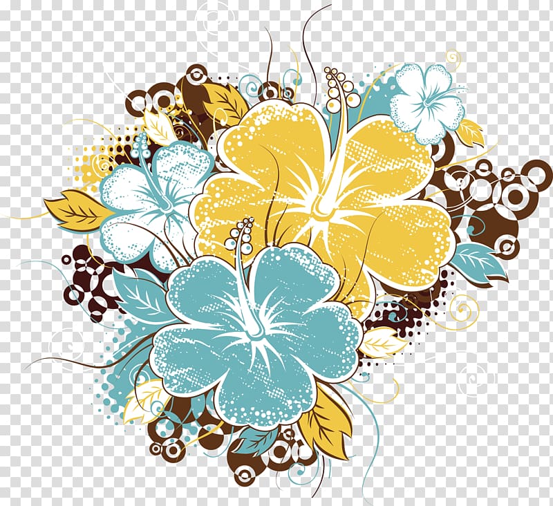 Flower Art , ornaments transparent background PNG clipart