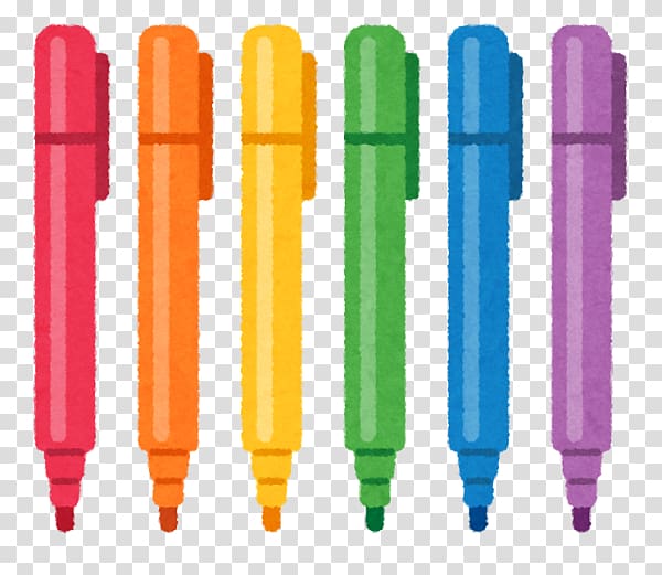 Permanent marker Paint marker Stain Pens Highlighter, bleach transparent background PNG clipart