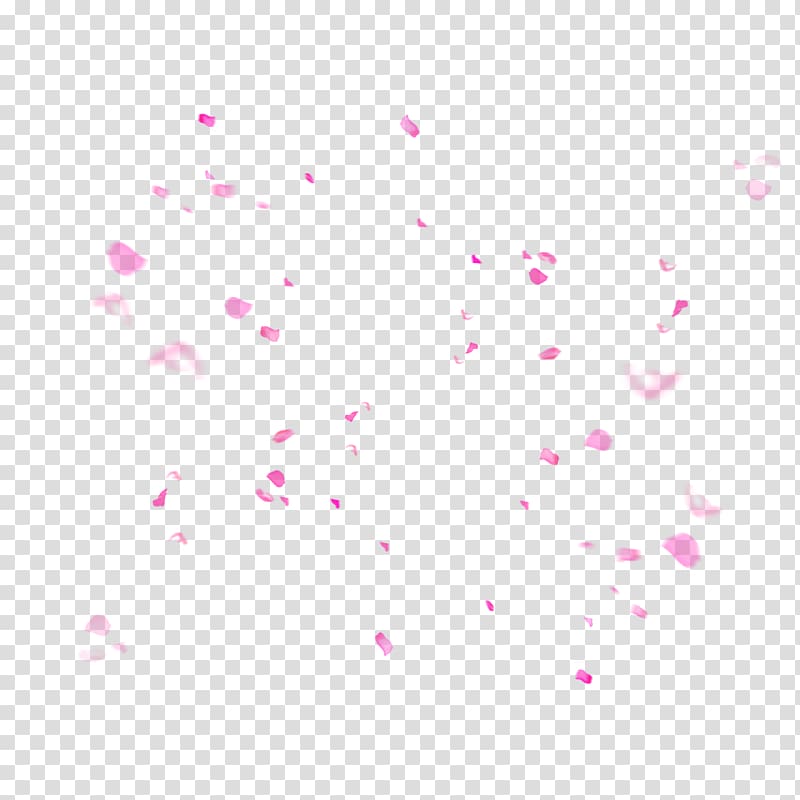 pink confetti transparent background PNG clipart