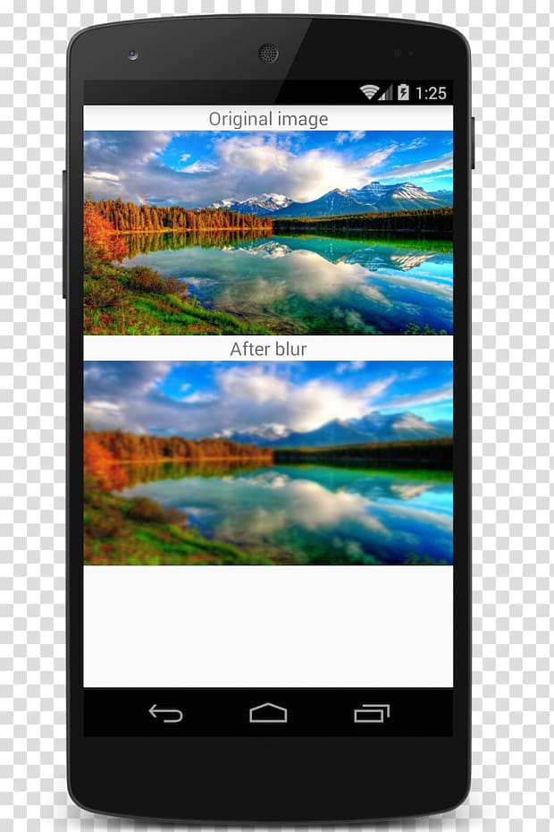 Smartphone Pixel Color Mobile Phones RenderScript Android, blur effect transparent background PNG clipart