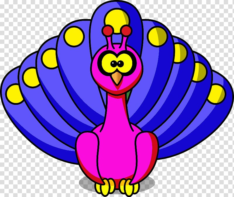Cartoon Animal , Free Peacock transparent background PNG clipart
