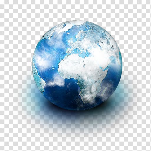 blue and white earth, Web development Computer Icons Website, Planet, World Icon transparent background PNG clipart