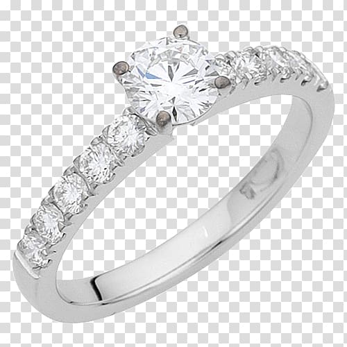 Wedding ring Jewellery Engagement ring Platinum, ring transparent background PNG clipart