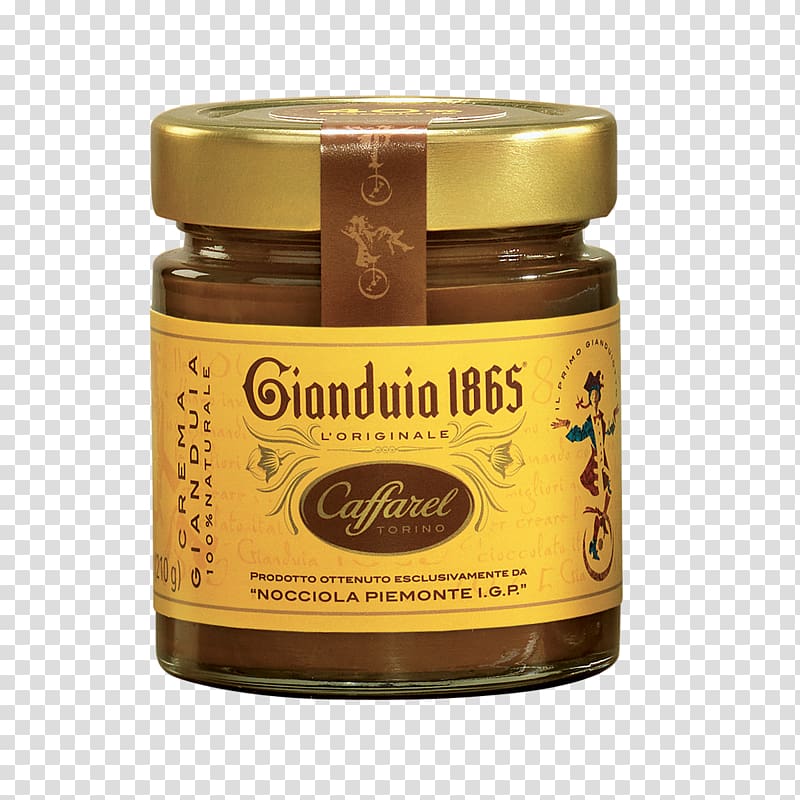 Piedmont Gianduja Crema gianduia Gianduiotto Hazelnut, hazelnut crisp transparent background PNG clipart