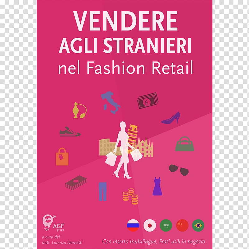 Vendere agli stranieri nel fashion retail Sales methods Graphic design Brand, fashion retail transparent background PNG clipart
