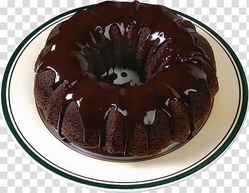 Chocolate pudding Flourless chocolate cake Bundt cake Crème caramel, chocolate cake transparent background PNG clipart