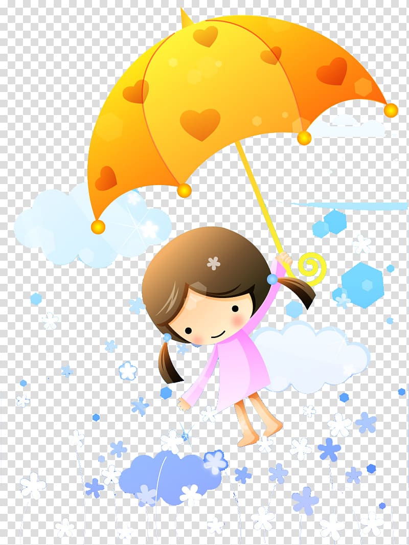 Girl Umbrella, Umbrella girl transparent background PNG clipart