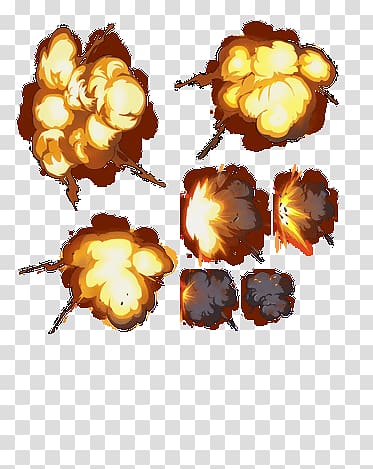 game explosion fire light effect transparent background PNG clipart