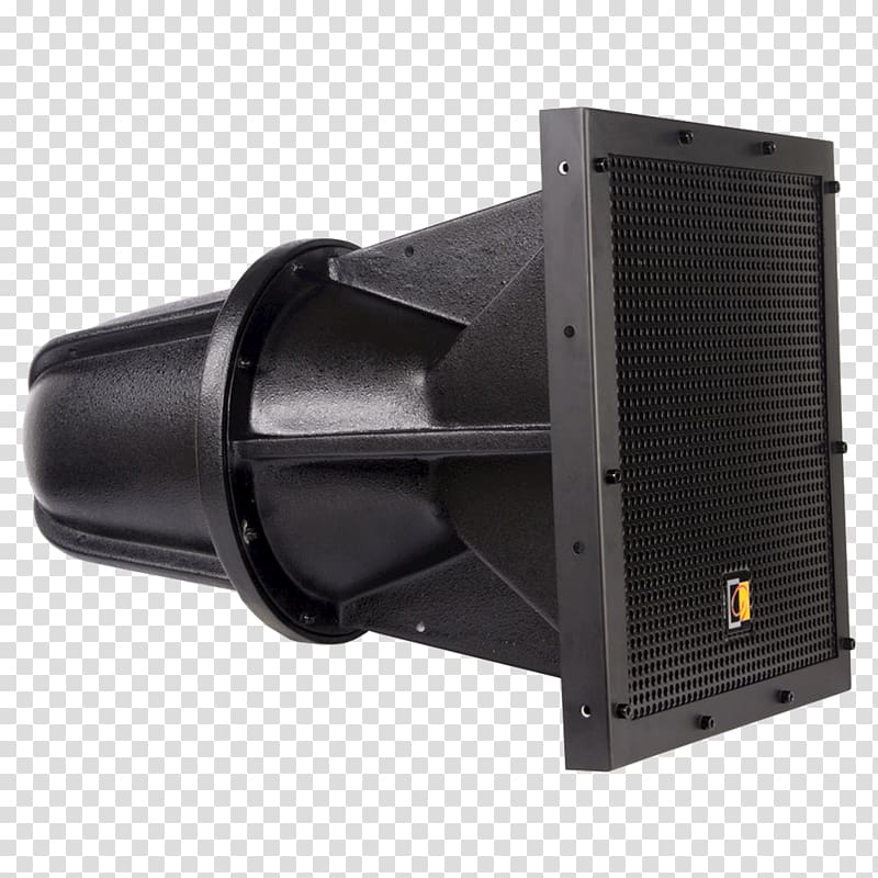 Horn loudspeaker Sound Frequency response Full-range speaker, loudspeaker transparent background PNG clipart