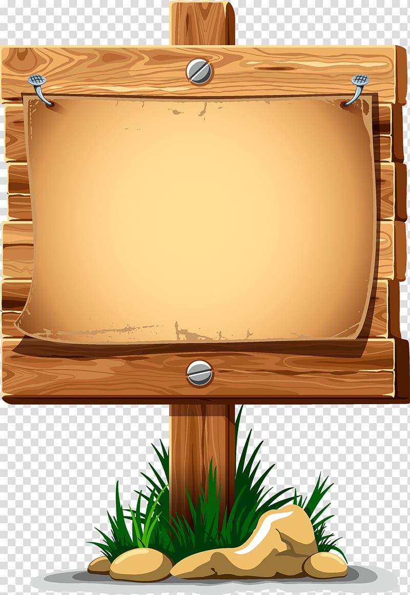 brown wooden signage illustration, Wood Plank Illustration, Wood signs transparent background PNG clipart