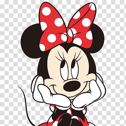 Minnie Mouse illustration, Minnie Mouse Mickey Mouse Daisy Duck The Walt Disney Company, minnie mouse transparent background PNG clipart
