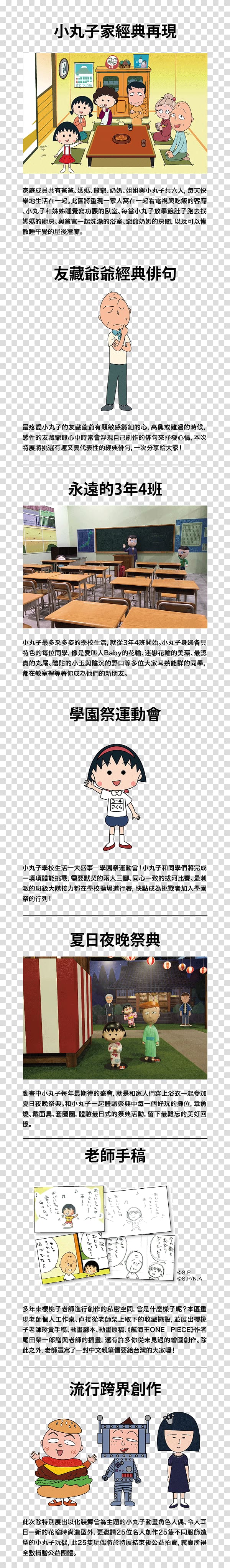 Chibi Maruko-chan Cartoon Pattern, design transparent background PNG clipart