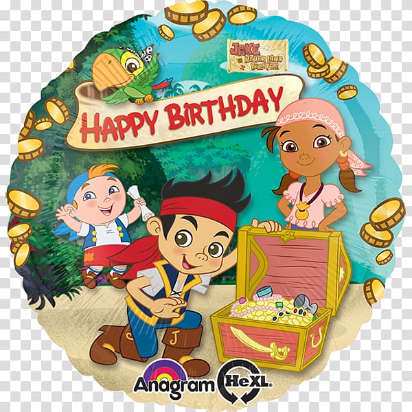 Birthday Marina the Mermaid Neverland Balloon Piracy, Birthday transparent background PNG clipart