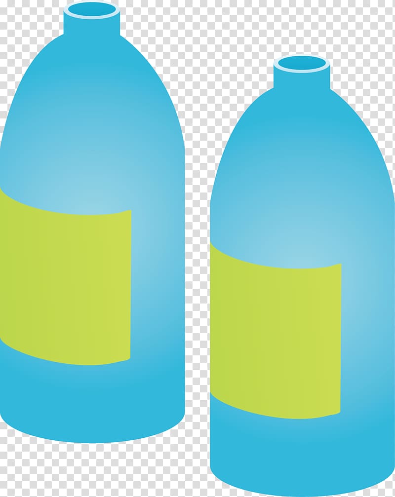 Bottle Blue Computer file, Blue bottle transparent background PNG clipart