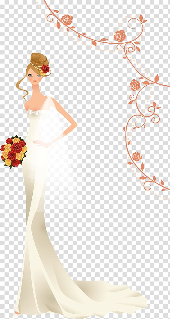 Wedding Nosegay Euclidean Bride, Wedding transparent background PNG clipart