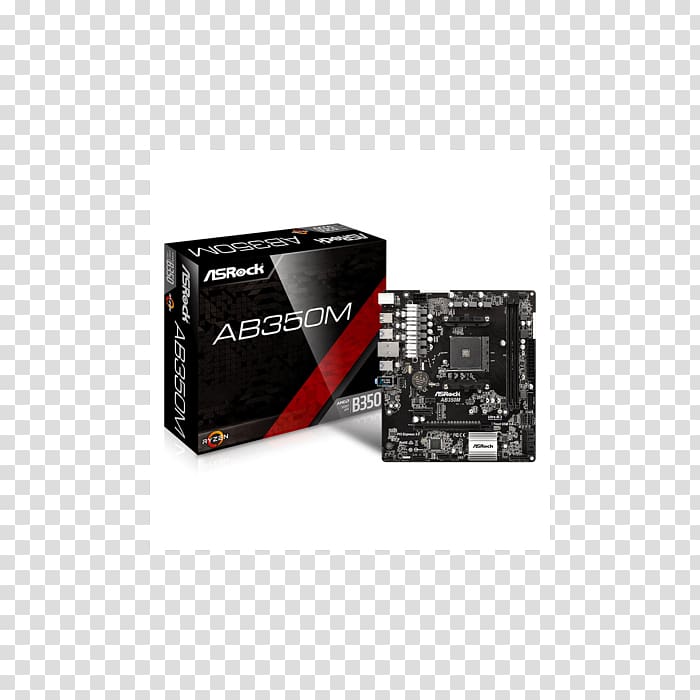 Socket AM4 Motherboard ASRock microATX, others transparent background PNG clipart