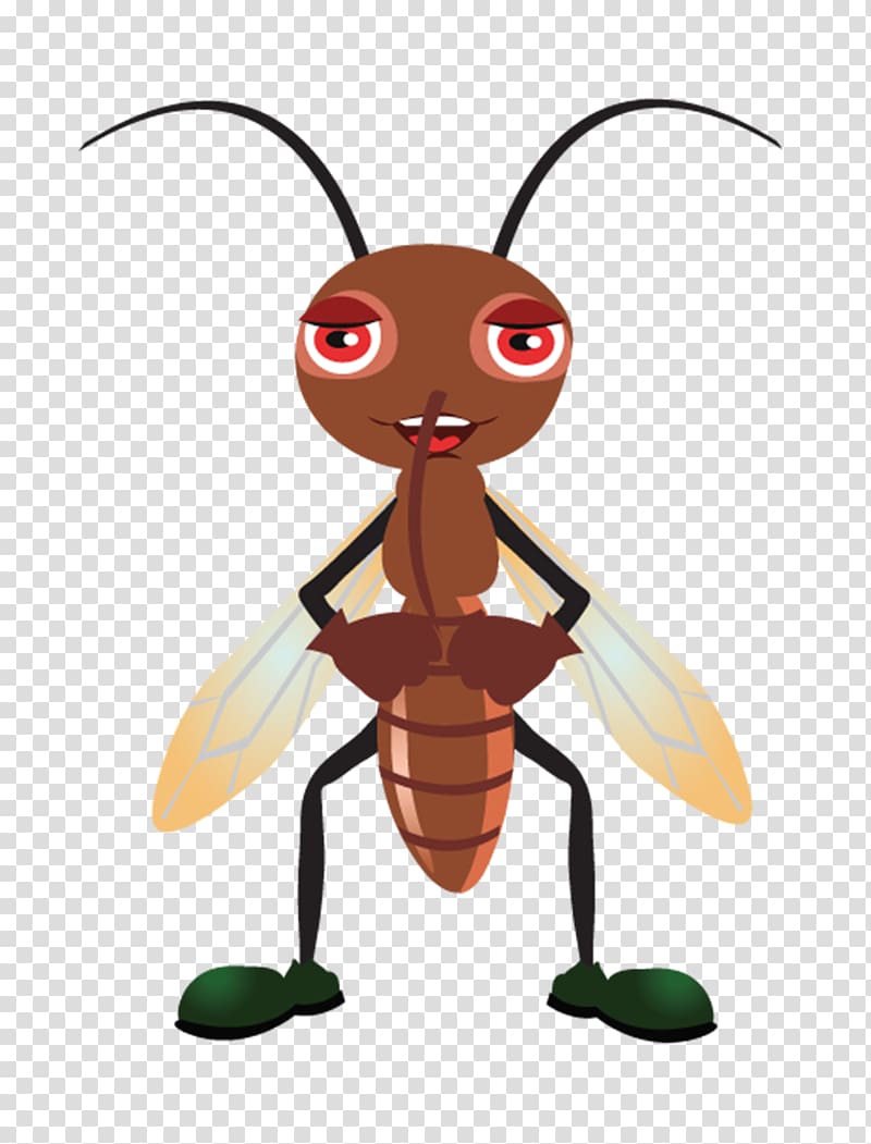 Insect Cockroach Ant, Cartoon Ants transparent background PNG clipart