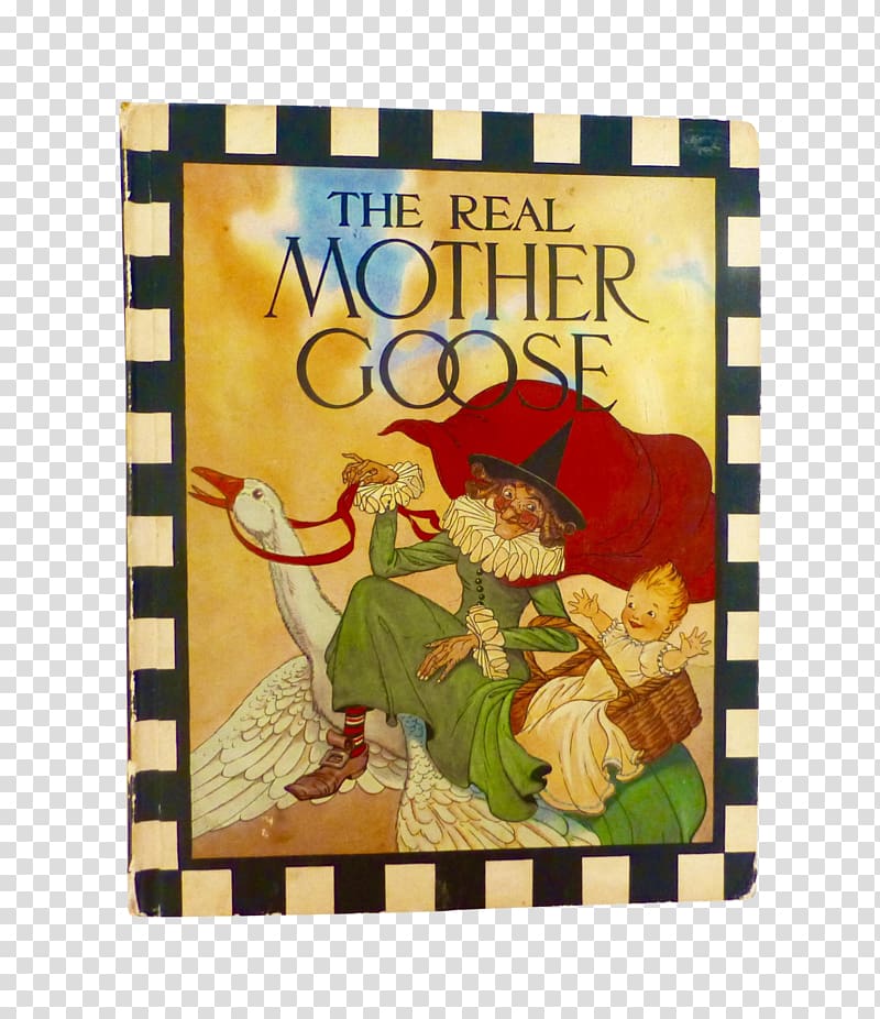 The Real Mother Goose Hardcover The Family Mother Goose and Her Goslings, book transparent background PNG clipart