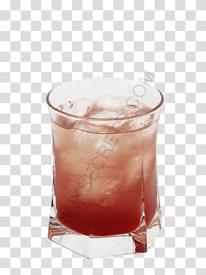 Bay Breeze Sea Breeze Woo Woo Cocktail garnish, lemon lime isolated transparent background PNG clipart thumbnail