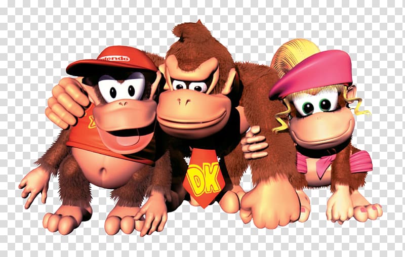 Donkey Kong Country 2: Diddy\'s Kong Quest Donkey Kong Country 3: Dixie Kong\'s Double Trouble! Donkey Kong Land 2, donkey kong transparent background PNG clipart