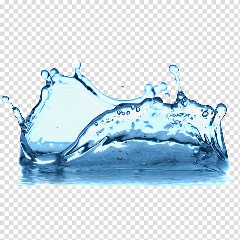 Water pollution Drop Water treatment Water Services, Blue water transparent background PNG clipart