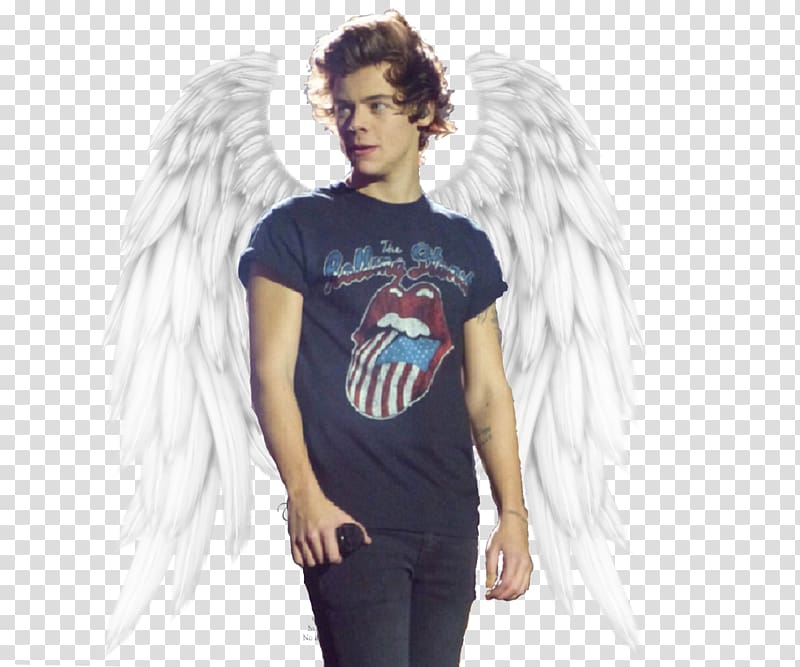 T-shirt The Rolling Stones Steel Wheels/Urban Jungle Tour One Direction, Angels transparent background PNG clipart