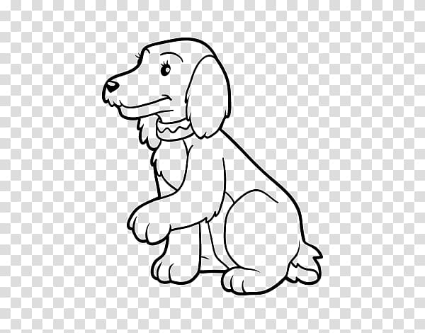 Dog breed Puppy English Cocker Spaniel Drawing, puppy transparent background PNG clipart