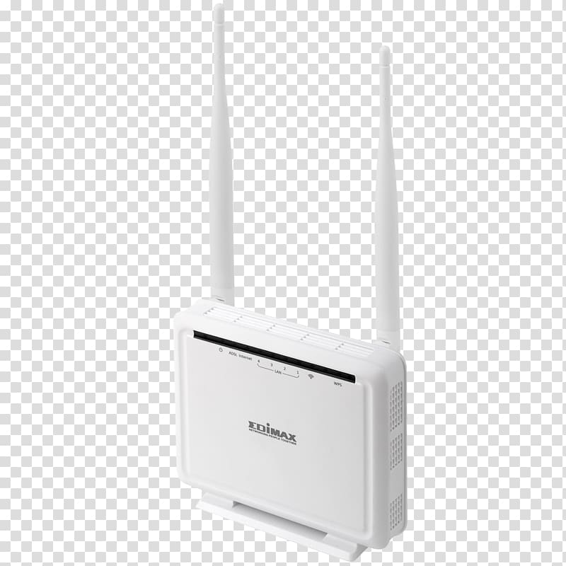 Wireless Access Points Wireless router DSL modem Wi-Fi, Computer transparent background PNG clipart