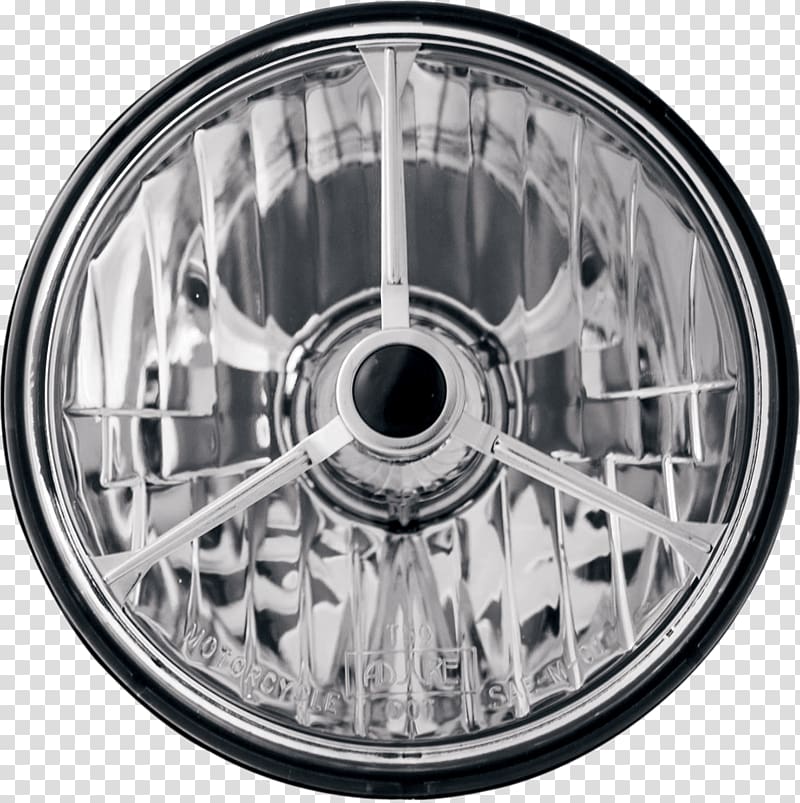 Headlamp Alloy wheel Halogen Incandescent light bulb Harley-Davidson, headlights transparent background PNG clipart