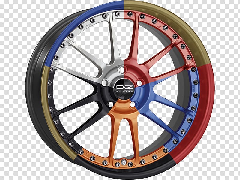 Car OZ Group Alloy wheel Autofelge, car transparent background PNG clipart