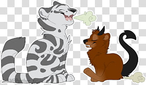 Cat Tiger Demon Drawing Flatulence, Cat transparent background PNG clipart thumbnail