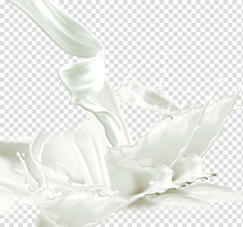 milk illustration, Cows milk Powdered milk, Milk material effect transparent background PNG clipart