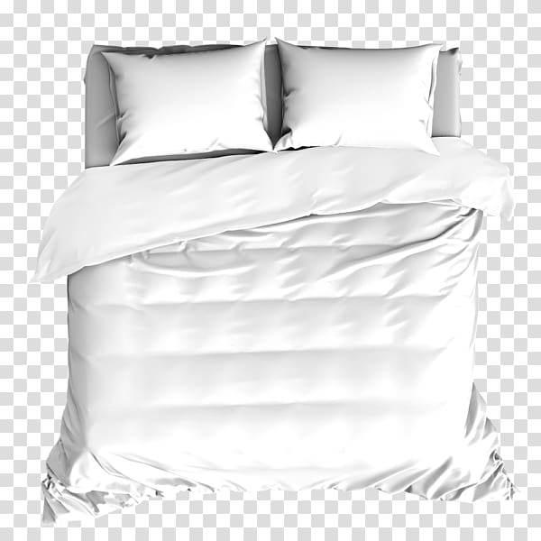 Duvet Covers Satin Bedding Textile, fluorescent white room transparent background PNG clipart