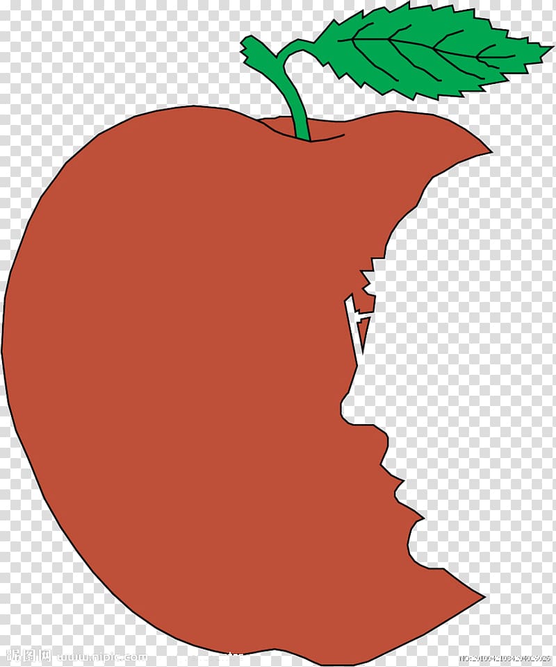 Apple , Half an apple transparent background PNG clipart