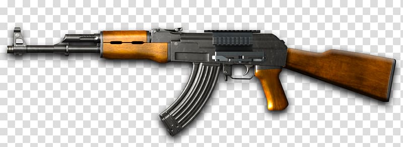 Trigger AK-47 Assault rifle Izhmash Firearm, ak 47 transparent background PNG clipart