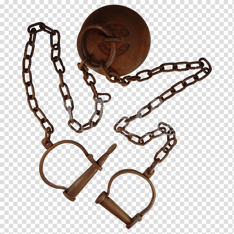 Yuma Territorial Prison The Clink Ball and chain Alcatraz Federal Penitentiary, handcuffs transparent background PNG clipart