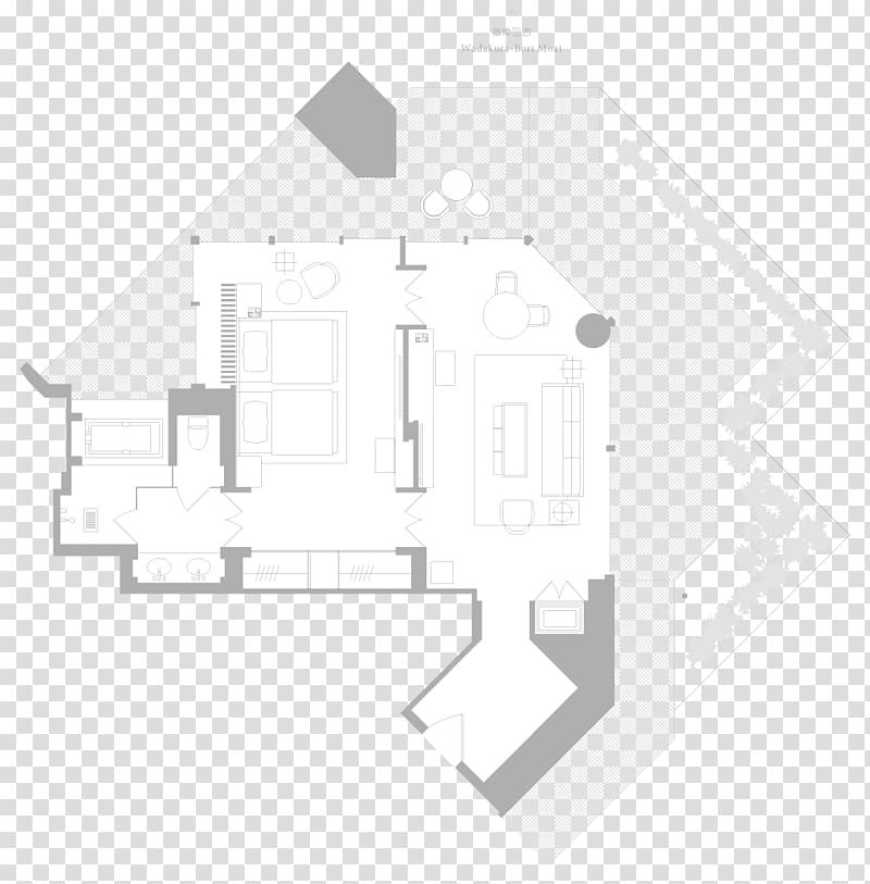 Architecture Floor plan House Product Design, hotel tokyo transparent background PNG clipart