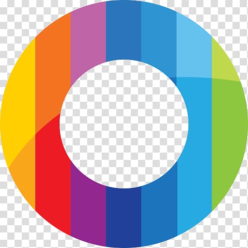 multicolored striped circle, Chartblocks Logo transparent background PNG clipart