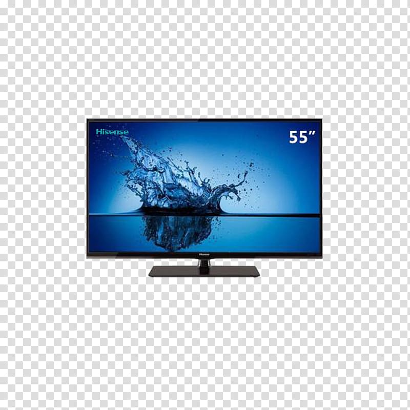 LCD television Television set Sharp Corporation, Hisense TV transparent background PNG clipart