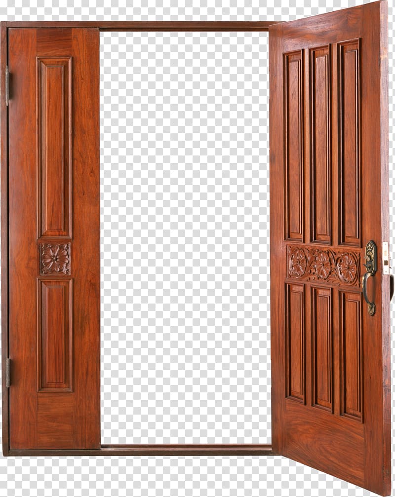 Door Window, Open door transparent background PNG clipart