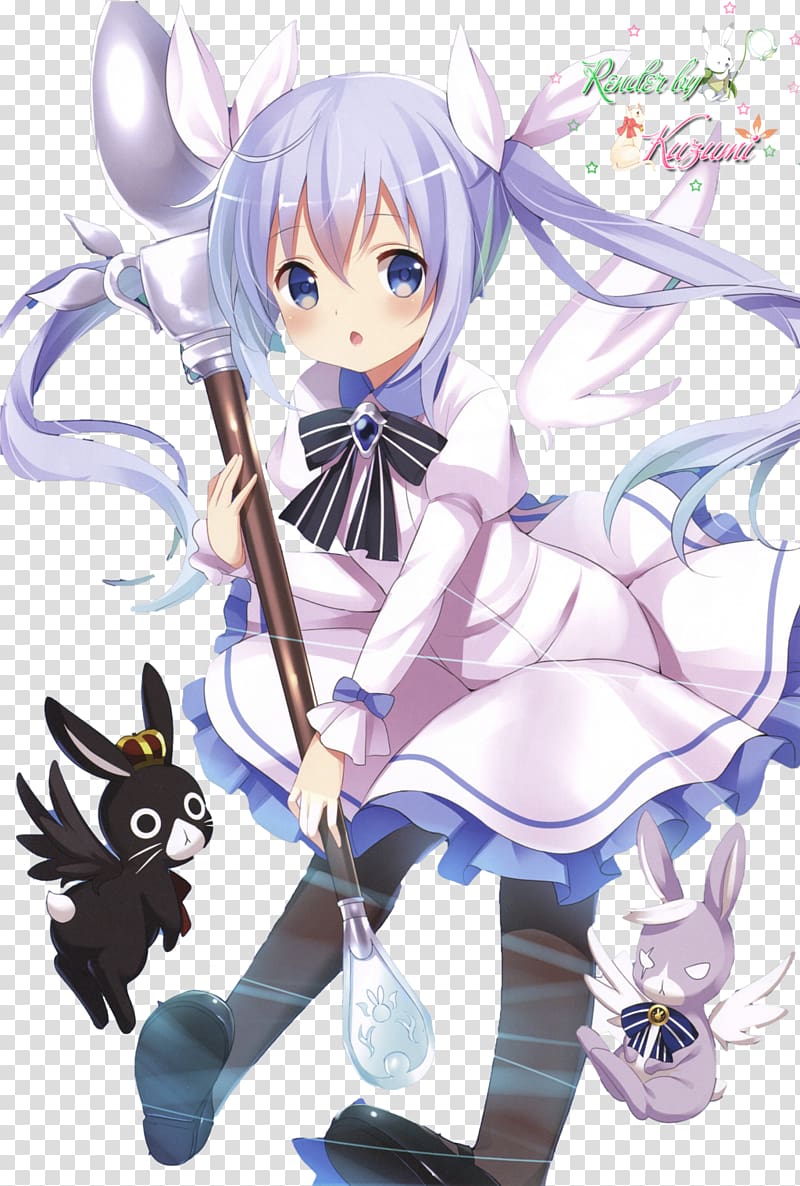 Rabbit Chino cloth Chibi Anime, rabbit transparent background PNG ...