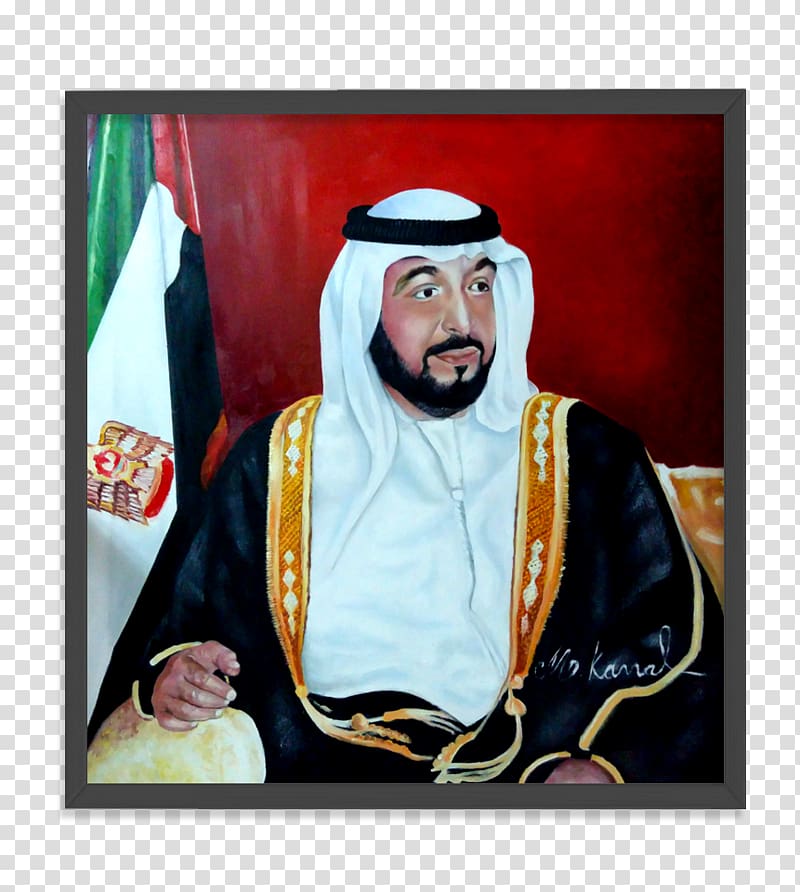 Khalifa bin Zayed Al Nahyan Abu Dhabi Sheikh Al Nahyan family Painting, painting transparent background PNG clipart