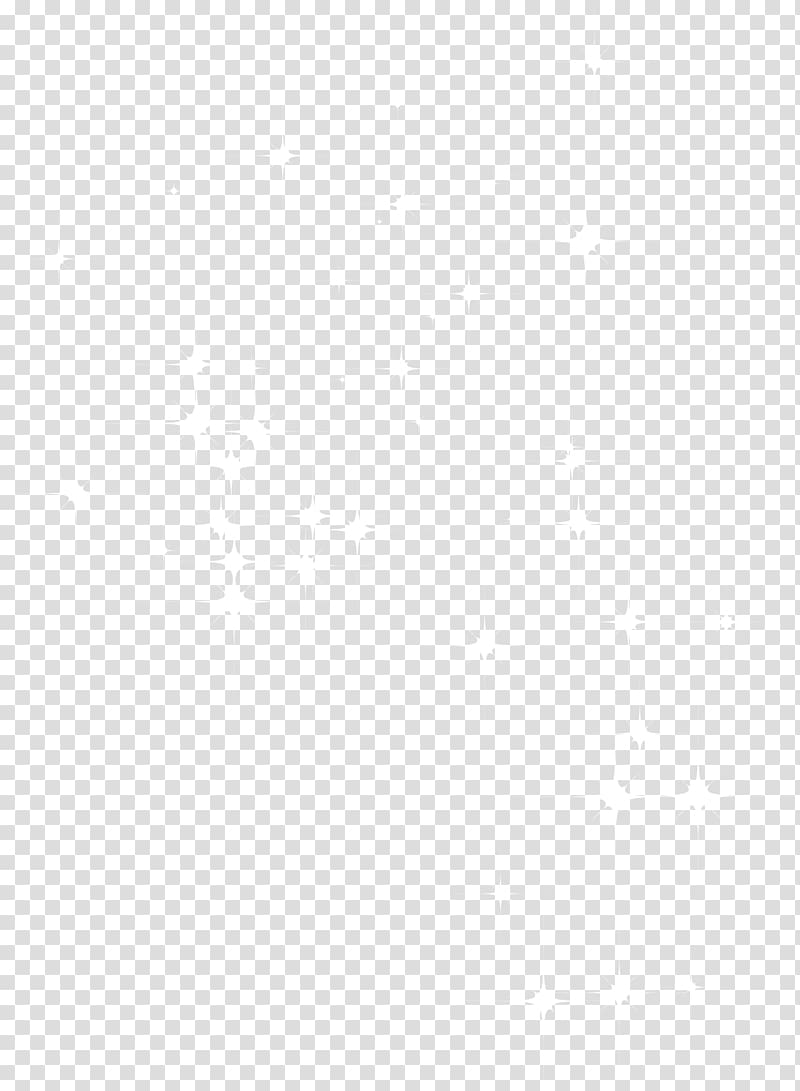 white fantasy stars transparent background PNG clipart