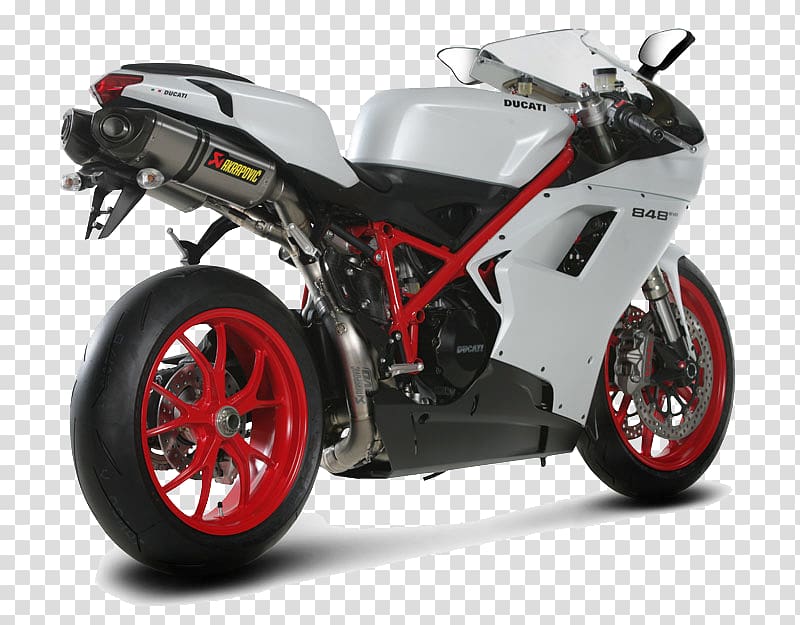 Exhaust system Ducati 848 Ducati 1098, Ducati File transparent background PNG clipart