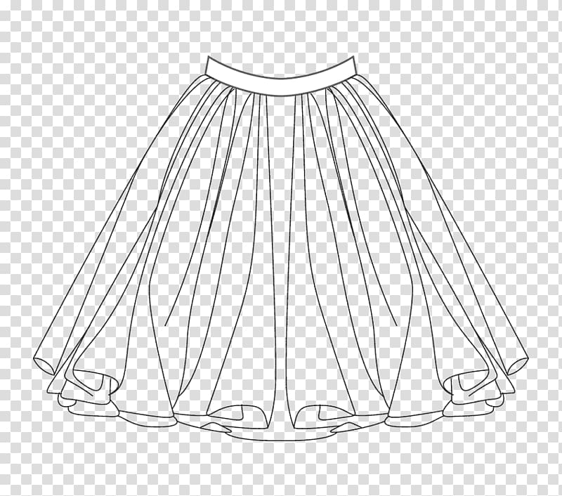 Drawing Tutu Skirt Fashion illustration Sketch, ballet transparent background PNG clipart