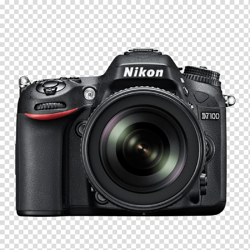 Nikon D7100 Nikon D7000 Digital SLR Nikon DX format , Camera transparent background PNG clipart