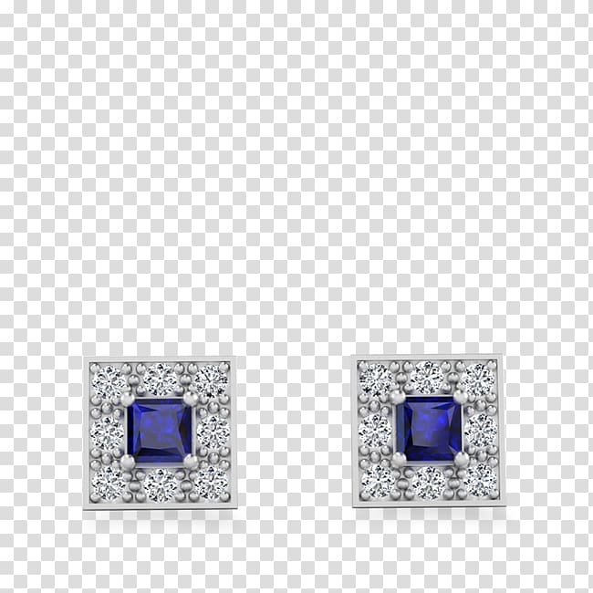 Sapphire Earring T-shirt Petite size Blue, sapphire transparent background PNG clipart