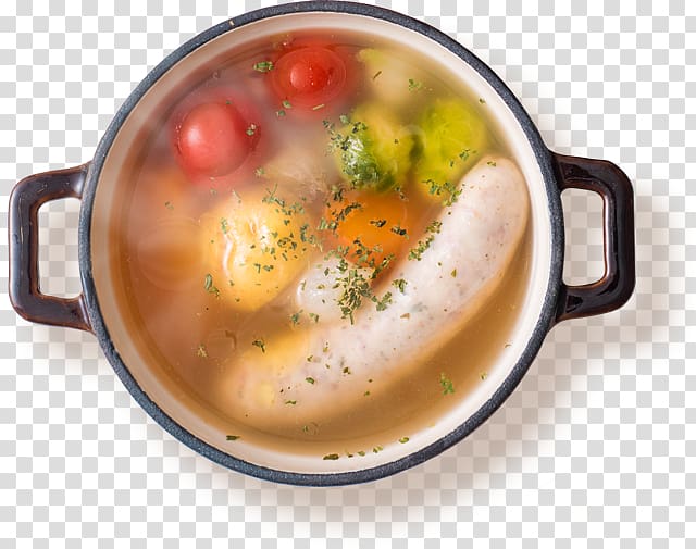 Clam chowder Soup Food Vegetarian cuisine, Soup Pot transparent background PNG clipart